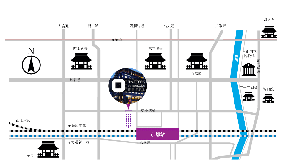 京都觀光地圖